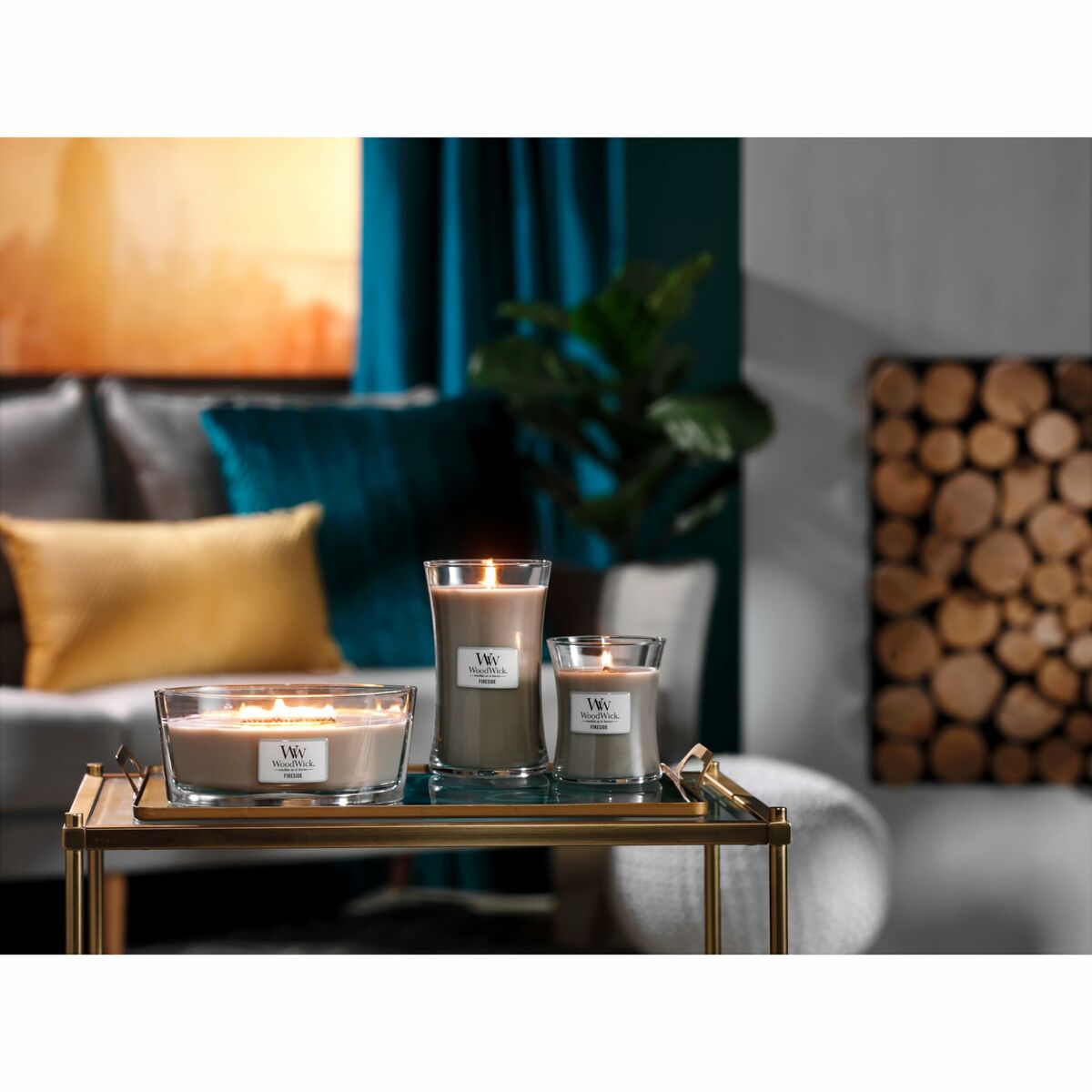 Duftlys Woodwick Ellipse Candles 453 g